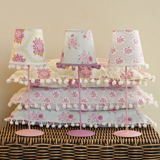floral cushion by little ella james