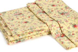 Poppy Paradise King Size Cotton Flannel Duvet Cover Set —