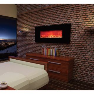 HomComfort Electric Wall-Mount Heater with Remote Control — 5000 BTU, 58.25in.W, Model# EWH58  Electric Fireplaces