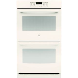 GE Self Cleaning with Steam Double Electric Wall Oven (Bisque) (Common 30 in; Actual 29.75 in)