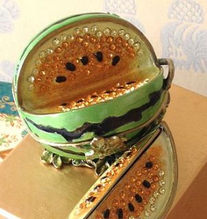 water melon trinket box by susanna freud