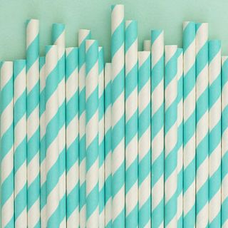 stripey paper straws by eagle eyed bride