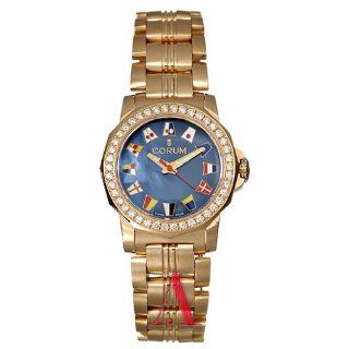 Corum 039 440 65 V780 PN13 Admiral's Cup Navy Mother of Pearl Dial 18K Yellow Gold Women's Watch at  Women's Watch store.