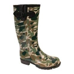 Women's Nomad Puddles Green Camo Nomad Boots