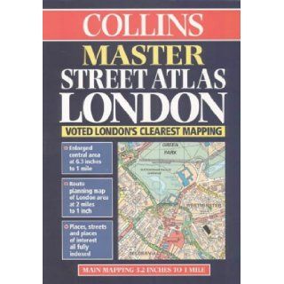 Collins Master Street Atlas London Mike Cottingham 9780004487922 Books