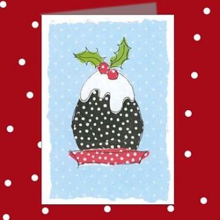 big pud christmas cards by dots and spots