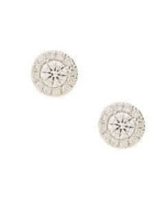 0.45 Total Ct. Diamond Disc Earrings by Nephora