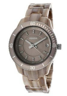 Fossil ES3089  Watches,Womens Gray Dial Gray Resin, Casual Fossil Quartz Watches