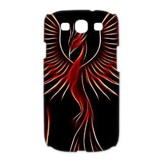Custom Red Phoenix 3D Cover Case for Samsung Galaxy S3 III i9300 LSM 2958 Cell Phones & Accessories