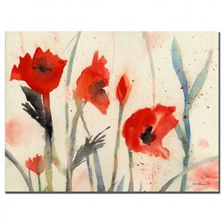 Sheila Golden 'Poppies' Giclee Print   18" x 24"