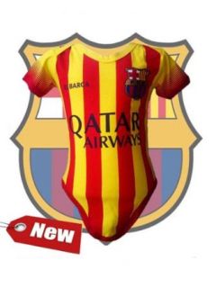 Soccer Club Baby Bodysuits Barcelona FC Away (4   8months) Clothing