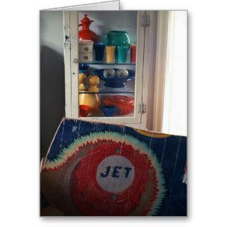 Jet Pinball Mural & Fiesta Display Card