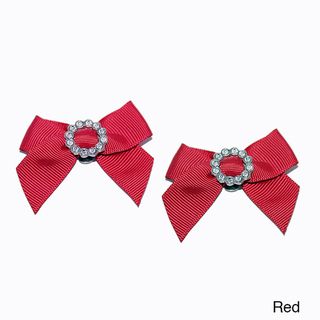 'Samantha' Bow Shoe Clips Hair Ties & Clips