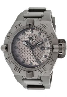 Invicta 1156  Watches,Mens Subaqua/Noma IV GMT Grey Textured Dial Grey Polyurethane, Casual Invicta Quartz Watches