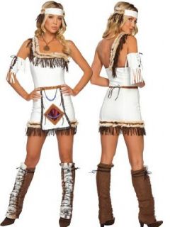 Indian Chief Native American Girl Costume   SMALL/MEDIUM Childrens Costumes Clothing