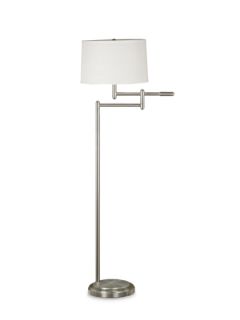 Clayton Swing Arm Floor Lamp by Design Craft