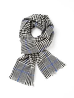 Glen Check Scarf by Hans Kristoff