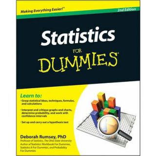Statistics for Dummies (Paperback)