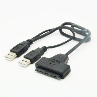Patuoxun USB 2.0 to 2.5" SATA 22P Hard Drive HDD Adapter Cable Converter + Protect Case Computers & Accessories