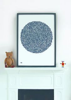 nest egg print by bodie and fou