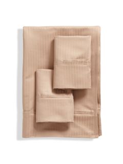 Leonardo Pinstripe Luxury Sheet Set by Luxor Linens