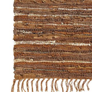 leather rag rug by nordal by idea home co