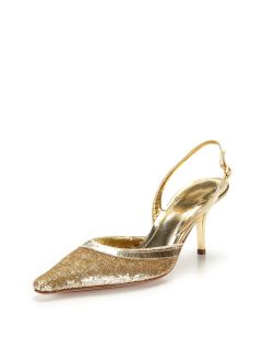 Sequin Slingback by Rene Caovilla