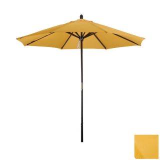 Phat Tommy Sunshine Yellow Market Umbrella with Pulley