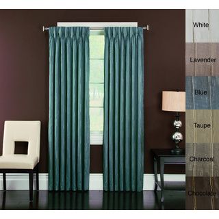 Brielle 'Spring Street' Pinch Pleated Lined Curtain Panel Curtains