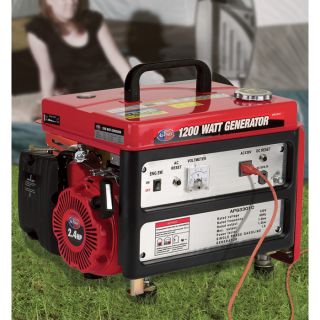 All-Power America CARB-Approved Portable Generator — 1200 Surge Watts, 1000 Rated Watts, Model# APG-3301C  Portable Generators