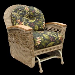 Barbados Single Glider Chair with Cushion