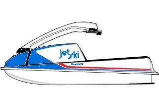 Exotic Signs Kawasaki Jet Ski 550, 550SX, 440, 400 Airline Graphic Kit   EK0005K550  Personal Watercraft  Sports & Outdoors