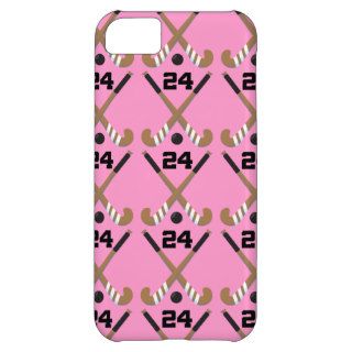 Field Hockey Player Uniform Number 24 Gift iPhone 5C Cases