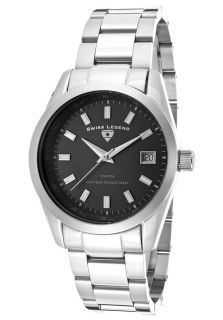 Swiss Legend 21398 11  Watches,Womens Classic Black Dial Stainless Steel, Casual Swiss Legend Quartz Watches