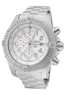 Breitling A1337011/A699  Watches,Mens Aeromarine Automatic Chronograph White Dial Stainless Steel, Chronograph Breitling Automatic Watches