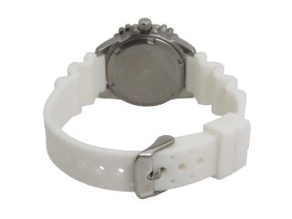 Momentum by St. Moritz M1 Small White Dial/White Rubber Band
