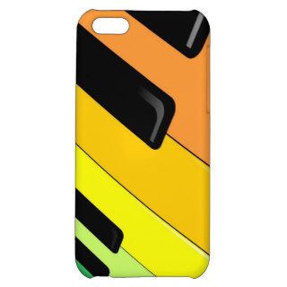 Keyboard Music Party Colors Case For iPhone 5C