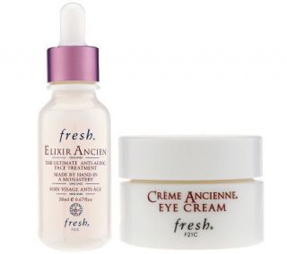 Fresh Creme Ancienne Anti Aging Eye Cream & Elixir Duo —
