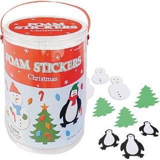 Snowman Foam Sticker Kit 444ct Toys & Games