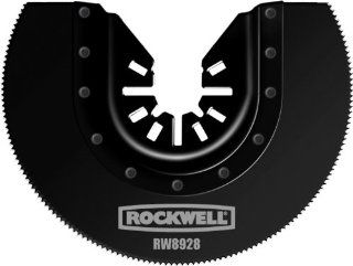 Rockwell RW8928 3 1/8 Inch Sonicrafter HSS Semicircle Saw Blade with Universal Fit System   Handsaws  