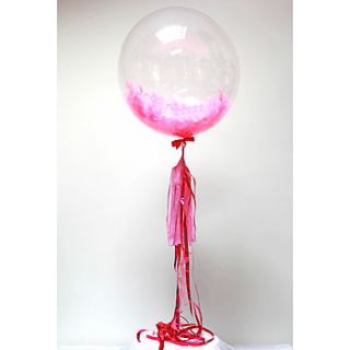 pink gatsby balloon by bubblegum balloons