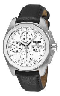 Tissot Men's T0084141603100 PRC 100 White Chronograph Dial Watch Tissot Watches