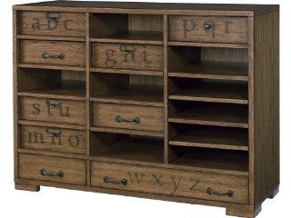 Shop Hidden Treasures Printers Cabinet at the  Furniture Store. Find the latest styles with the lowest prices from Hammary