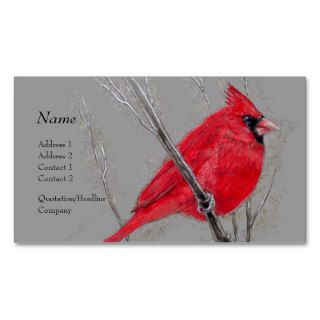 Profile Card   Red Cardinal Business Cards