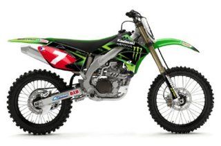 ONE IND GRAPHICS KIT FACTORY MONSTER   KAWASAKI KX450F   2006 2008 _GR KW461 FAC Automotive