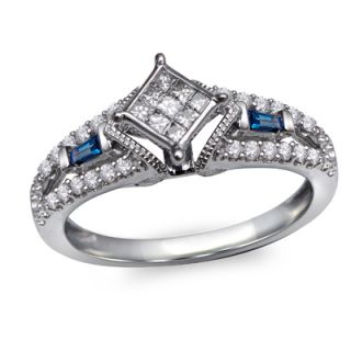 Cherished Promise Collection™ 1/5 CT. T.W. Quad Princess Cut Diamond