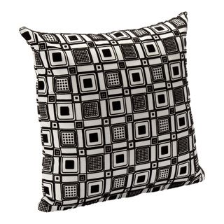 Geometric Print Square Root Accent Pillow Throw Pillows