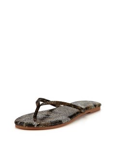 Scaled Leopard Flip Flop by YOSI SAMRA