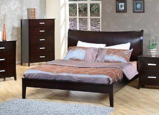 200300Q Stuart Contemporary Queen Platform Bed by Furniture & Decor
