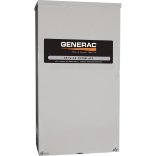 Generac Evolution Smart Switch Automatic Transfer Switch — 200 Amps, Service Rated, Model# RTSY200A3  Generator Transfer Switches